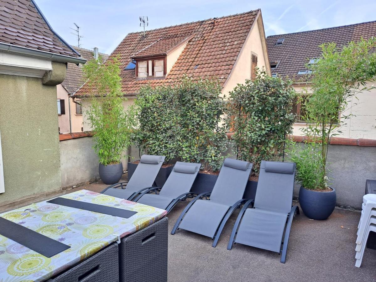 Gite Faubourg Des Pierres Sigolsheim Exterior foto